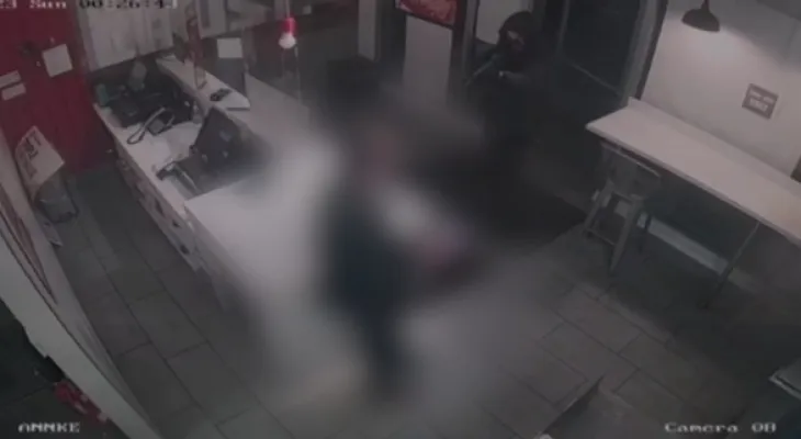 The teenager who killed two officers in Edmonton also shot a Pizza Hut employee