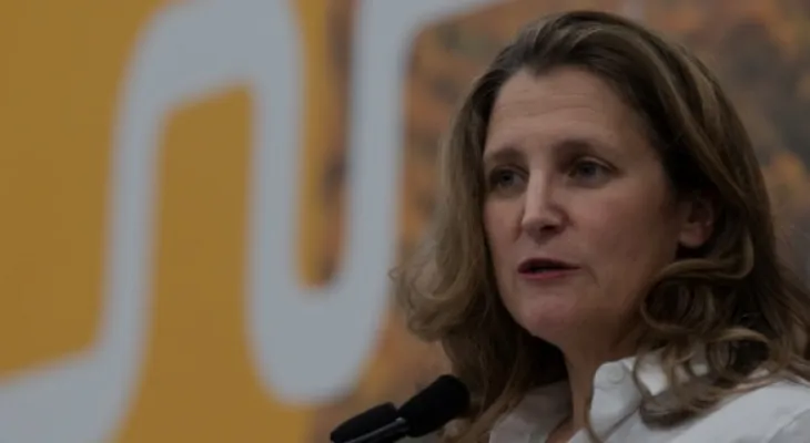 Freeland: Targeted inflation relief will come in the 2023 federal budget