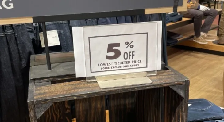 Nordstrom clearance sales confuse Canadians as most items dropped by 5%