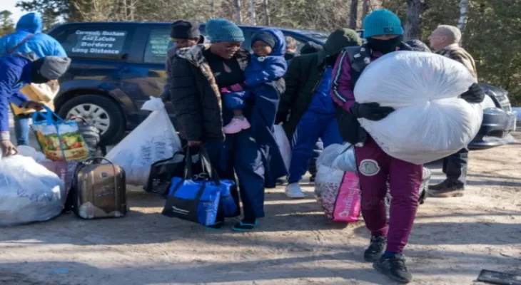 The detention of asylum seekers through the Roxham route began following the agreement between Canada and America.