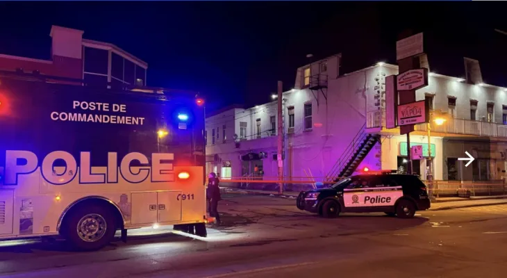 Montreal: Police officer injured, female officer and man killed during an arrest attempt