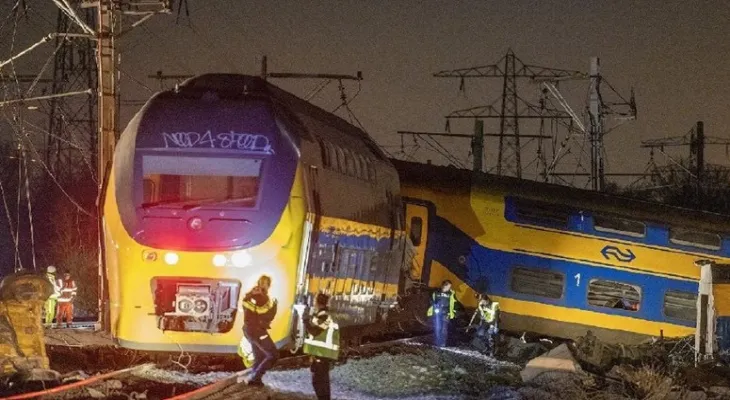Several injured in a train derailment in the Netherlands