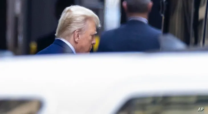 Trump is in custody after arriving at the Manhattan courthouse in New York, and he cannot believe this is happening in America.