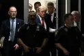 Unprecedented event…. Trump is in custody at the Manhattan court