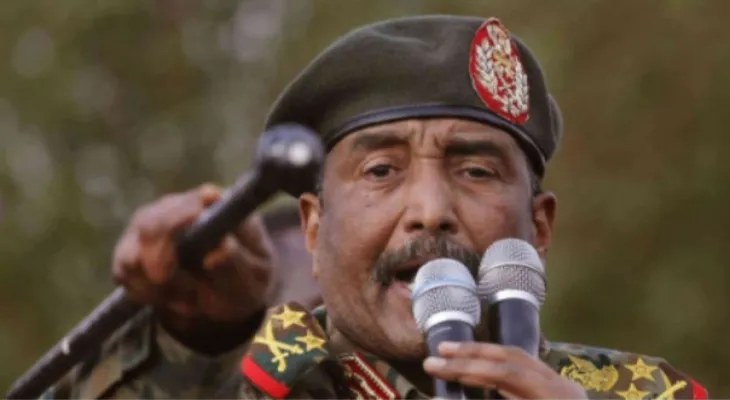 Sudanese army commander orders the dissolution of the Rapid Support Forces