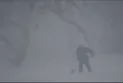 A slow-moving storm system brings snow to parts of Canada