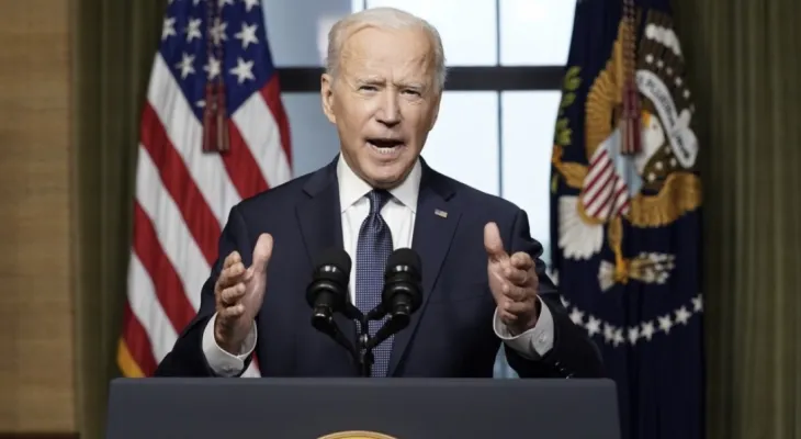 President Joe Biden announces his candidacy in the 2024 US election