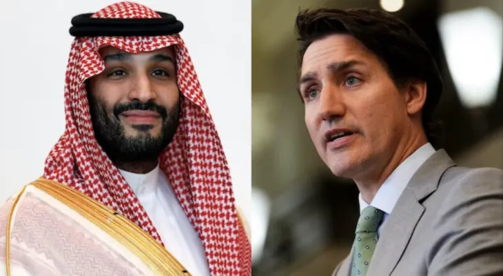 Announcement of the restoration of diplomatic relations between Canada and Saudi Arabia after years of interruption