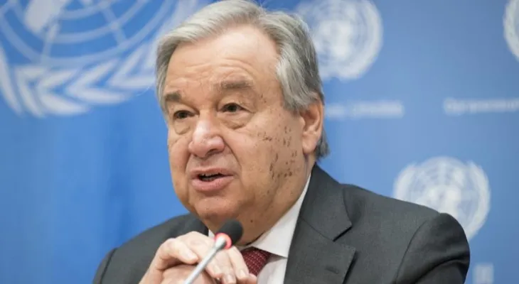Guterres: Israeli settlements are a flagrant violation of international law
