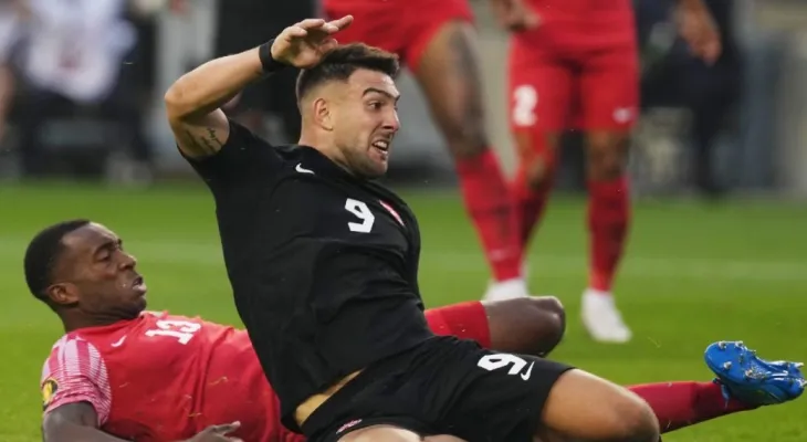 Joudloup forces a draw against Canada in the CONCACAF Cup in a match of own goals