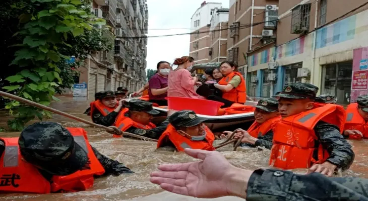 China: More than 460,000 people affected by heavy rains in the southwest of the country