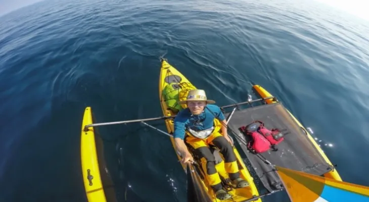 In 8 years... a Canadian travels the planet without a plane, train, or car