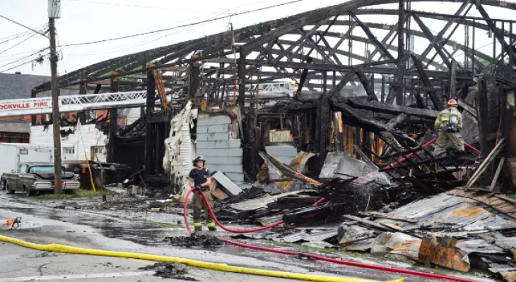 At least 4 million dollars, the estimated damages caused by the Brockville fire, and the causes of the fire are still unclear.