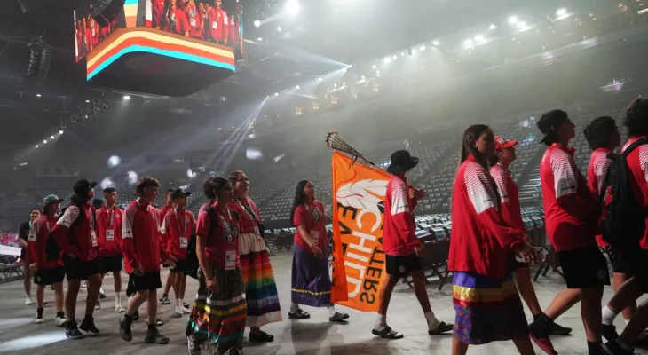 Opening of Indigenous Games in Halifax attended by the Prime Minister
