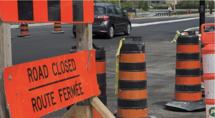Queens Way 417 closed again this month for LRT construction