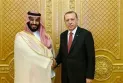 The Saudi Crown Prince and the Turkish President discuss ways of cooperation between the two countries