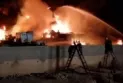 Jordan: Extinguishing a massive fire and rescuing factories and warehouses
