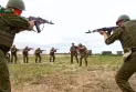 Wagner mercenaries are conducting joint training with the Belarusian army near the Polish border.