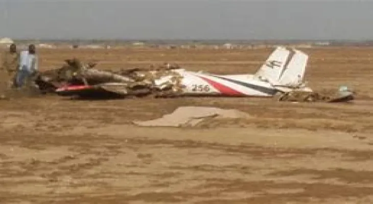 The death of 9 Sudanese, including military personnel, in the crash of a civilian plane at Port Sudan Airport.