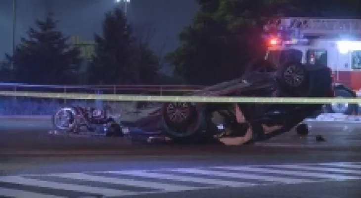 Two killed after motorcycle and vehicle collision in Foughan