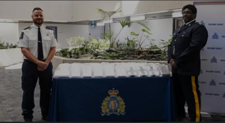 Manitoba: Canadian border police seize over 60 kg of cocaine
