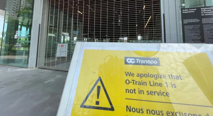 The return of "O Train" to service has been delayed by ten days.