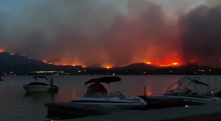 A new evacuation order for several areas south of British Columbia due to wildfires.