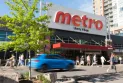 Metro stores donate perishable goods to food banks amid the workers' strike.