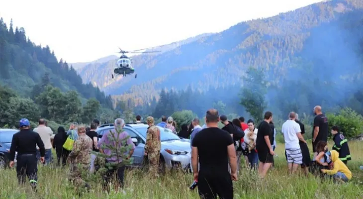 Georgia: 11 people killed in a landslide