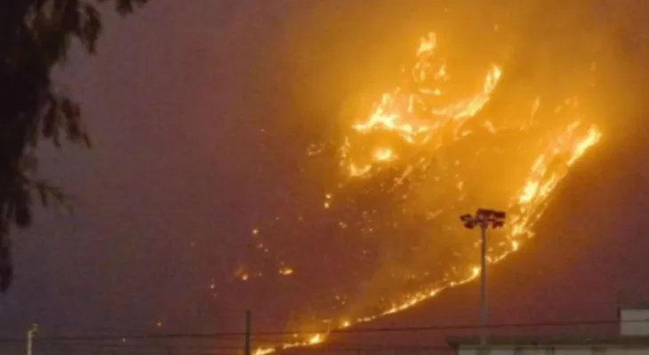 The escalation of wildfires in Portugal