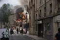 Injury to 5 people in an explosion at a building in northern Paris