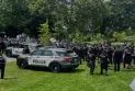 Eight people injured in protests at Toronto park