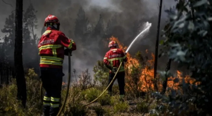 A wildfire has consumed seven thousand hectares in central Portugal.
