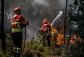 A wildfire has consumed seven thousand hectares in central Portugal.