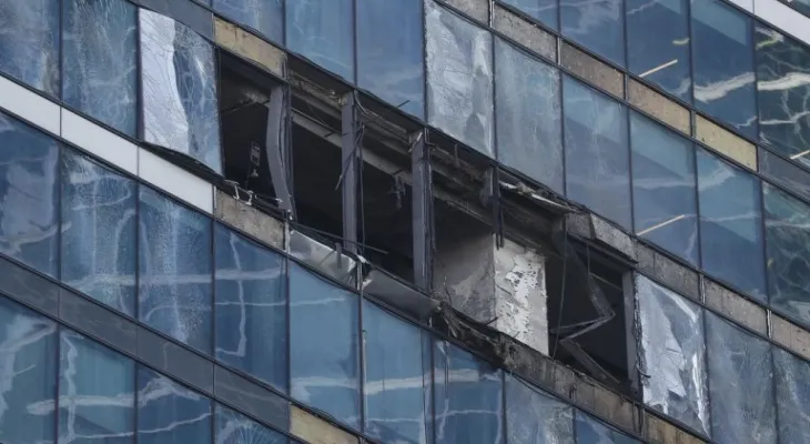 Ukraine bombs skyscrapers in Moscow for the second time in two days.