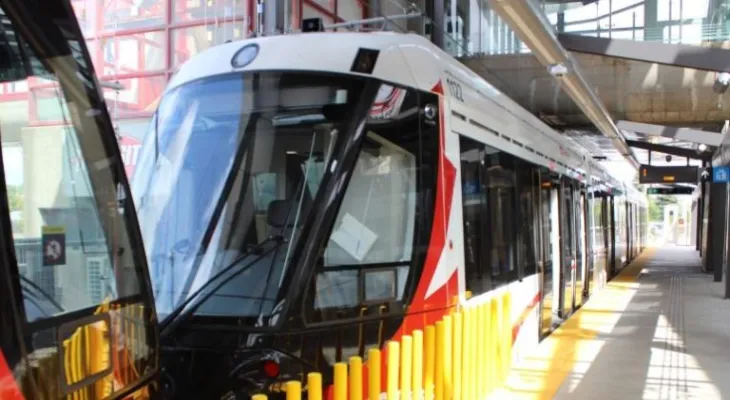 Rail service in Ottawa will resume by Monday, August 14.