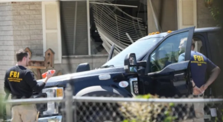 During an attempt to apprehend him... the FBI kills a man who threatened to assassinate Biden.