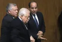 Mahmoud Abbas holds a trilateral summit with the Egyptian president and the Jordanian king in the city of El Alamein.