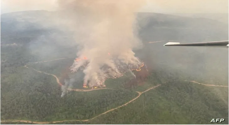 Canada: Wildfires have caused emissions equivalent to more than one billion tons of carbon dioxide