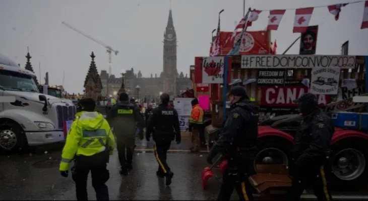 Trudeau's government responds to the results of the "Freedom Convoy" committee...