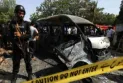 Planted in their car.. 11 construction workers killed in a bombing in Pakistan.