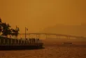 The battle against the fires in Okanagan continues after travel restrictions were imposed.
