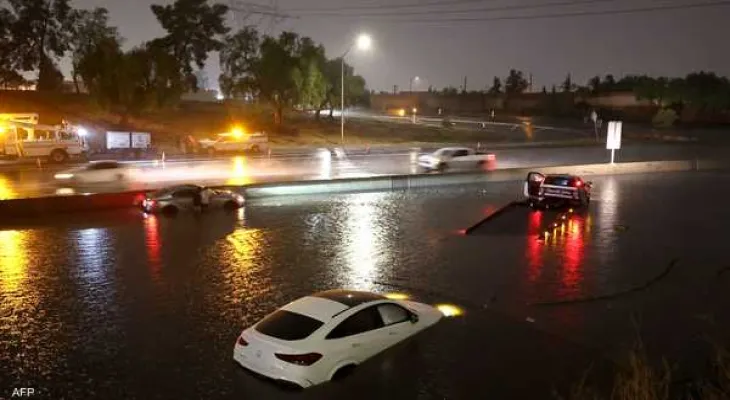 "Hurricane Hillary" bares its teeth in Southern California