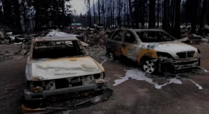 Colombie-Britannique : un tiers des propriétés des Autochtones ont été entièrement détruites dans les feux de forêt de Bush Creek East