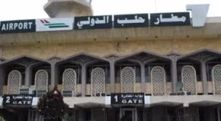 Israeli shelling causes Aleppo International Airport to go out of service