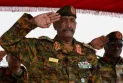 The Sudanese army leader Burhan arrives in Egypt to meet Sisi.