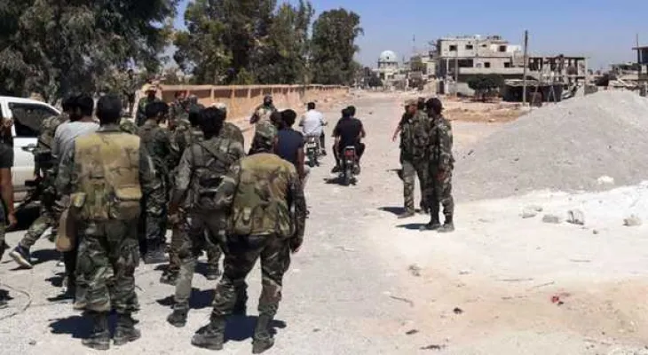 The killing and injury of 21 Syrian soldiers in an attack by extremists in northwestern Syria.