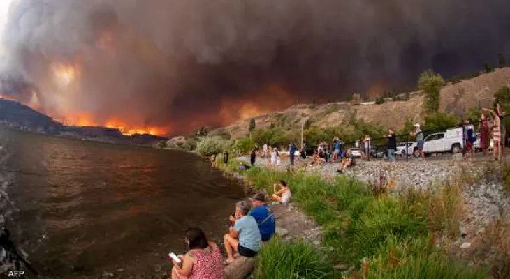 Wildfires are causing significant losses to the Canadian economy.
