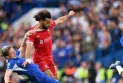 Salah is preparing with his team Liverpool to face Aston Villa today in the English Premier League.