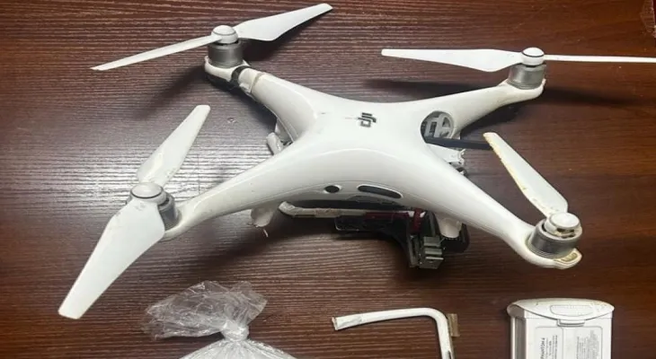 The Jordanian army announces the downing of a drone loaded with narcotics coming from Syria.